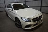 メルセデスベンツ Cクラス C220d AVG AMGﾗｲﾝ  RSP 後期型  ﾃﾞｨｰｾﾞﾙﾀｰﾎﾞ194馬力 燃費18.9km MEｺﾈ 9速 ﾋｰﾀｰ黒革 ﾃﾞｨｽﾄﾛ BSM LﾁｪﾝｼﾞAMGｴｱﾛ18AW ｷｰGO PTS 地ﾃﾞｼﾞﾅﾋﾞBｶﾒ 2年保証