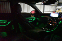 メルセデスベンツ Cクラス C220d AVG AMGﾗｲﾝ  RSP 後期型  ﾃﾞｨｰｾﾞﾙﾀｰﾎﾞ194馬力 燃費18.9km MEｺﾈ 9速 ﾋｰﾀｰ黒革 ﾃﾞｨｽﾄﾛ BSM LﾁｪﾝｼﾞAMGｴｱﾛ18AW ｷｰGO PTS 地ﾃﾞｼﾞﾅﾋﾞBｶﾒ 2年保証