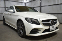 メルセデスベンツ Cクラス C220d AVG AMGﾗｲﾝ  RSP 後期型  ﾃﾞｨｰｾﾞﾙﾀｰﾎﾞ194馬力 燃費18.9km MEｺﾈ 9速 ﾋｰﾀｰ黒革 ﾃﾞｨｽﾄﾛ BSM LﾁｪﾝｼﾞAMGｴｱﾛ18AW ｷｰGO PTS 地ﾃﾞｼﾞﾅﾋﾞBｶﾒ 2年保証