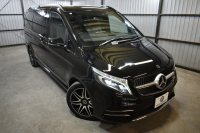 メルセデスベンツ Vクラス V220d ｱﾊﾞﾝｷﾞｬﾙﾄﾞﾛﾝｸﾞ AMGﾗｲﾝ ﾚｰﾀﾞｰP  1ｵｰﾅｰ車両 2.2L直4ﾀｰﾎﾞ ﾊﾟﾉﾗﾏｻﾝﾙｰﾌ  ﾋｰﾀｰ黒革 ﾃﾞｨｽﾄﾛ BSM Lｷｰﾌﾟ AMGｴｱﾛ19AW 両側電動ｽﾗｲﾄﾞ ﾌﾞﾙﾒS 電動Rｹﾞｰﾄ 地ﾃﾞｼﾞ360ｶﾒﾗ 2年保証