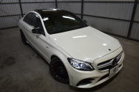 メルセデスベンツ Cクラス C43 4ﾏﾁｯｸ  ﾚｰﾀﾞｰｾｰﾌﾃｨP 後期型 右H 3.0ﾘｯﾀｰV6/390馬力 MEｺﾈｸﾄ ｺﾗﾑ9速AT ﾊﾟﾉﾗﾏｻﾝﾙｰﾌ ﾋｰﾀｰ黒本革 ﾃﾞｨｽﾄﾛ BSM Lﾁｪﾝｼﾞ AMGｴｱﾛ ｷｰGO ﾊﾟｰｸﾄﾛ ﾌｯﾄﾄﾗﾝｸ HUD ﾌﾞﾙﾒｽﾀｰS 液晶ﾒｰﾀｰ LEDﾍｯﾄﾞﾗｲﾄ 地ﾃﾞｼﾞﾅﾋﾞ Bｶﾒﾗ 2年保証