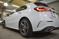 メルセデスベンツ Aクラス A200d AMGﾗｲﾝ AMGﾚｻﾞｰｴｸｽｸﾙｰｼﾌﾞ ｱﾄﾞﾊﾞﾝｽﾄﾞ/ﾚｰﾀﾞｰｾｰﾌﾃｨP ﾃﾞｨｰｾﾞﾙ燃費 18.8km MEｺﾈｸﾄ 8速AT ﾊﾟﾉﾗﾏｻﾝﾙｰﾌ ﾋｰﾀｰ黒灰革 ﾃﾞｨｽﾄﾛ BSM Lﾁｪﾝｼﾞ AMGｴｱﾛ18AW ｷｰﾚｽGO PTS HUD ｱﾄﾞﾊﾞﾝｽﾄﾞｻｳﾝﾄﾞ 対話式ﾅﾋﾞ 360ｶﾒﾗ 2年保証