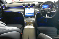 メルセデスベンツ Cクラス C200 ﾜｺﾞﾝ AVG AMGﾗｲﾝ ﾚｻﾞｰｴｸｽｸﾙｰｼﾌﾞﾍﾞｰｼｯｸP ﾘｱｱｸｽﾙｽﾃｱﾘﾝｸﾞ ﾊﾟﾉﾗﾏｻﾝﾙｰﾌ ﾚｰﾀﾞｰSP 新型Cｸﾗｽ ISG搭載  ﾋｰﾀｰ黒革ｼｰﾄ  ﾃﾞｨｽﾄﾛ ﾌﾞﾗｲﾝﾄﾞS Lﾁｪﾝｼﾞｱｼｽﾄ AMGｴｱﾛ18AW ｷｰGO MBUXﾅﾋﾞ360ｶﾒﾗ 2年保証