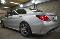 メルセデスベンツ Cクラス C220dAVG AMGﾗｲﾝ ﾍﾞｰｼｯｸP ﾚｰﾀﾞｰｾｰﾌﾃｨP 2.2ﾘｯﾀｰ/ﾃﾞｨｰｾﾞﾙ 170馬力 燃費20.3㎞ 9速  ﾋｰﾀｰ黒革 ﾃﾞｨｽﾄﾛ BSM Lｷｰﾌﾟ AMGｴｱﾛ18AW ｷｰﾚｽGo ﾊﾟｰｸﾄﾛ LEDﾍｯﾄﾞﾗｲﾄ 地ﾃﾞｼﾞﾅﾋﾞ Bｶﾒﾗ 2年保証