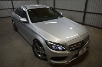 メルセデスベンツ Cクラス C220dAVG AMGﾗｲﾝ ﾍﾞｰｼｯｸP ﾚｰﾀﾞｰｾｰﾌﾃｨP 2.2ﾘｯﾀｰ/ﾃﾞｨｰｾﾞﾙ 170馬力 燃費20.3㎞ 9速  ﾋｰﾀｰ黒革 ﾃﾞｨｽﾄﾛ BSM Lｷｰﾌﾟ AMGｴｱﾛ18AW ｷｰﾚｽGo ﾊﾟｰｸﾄﾛ LEDﾍｯﾄﾞﾗｲﾄ 地ﾃﾞｼﾞﾅﾋﾞ Bｶﾒﾗ 2年保証