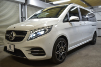 メルセデスベンツ Vクラス V220d ｱﾊﾞﾝｷﾞｬﾙﾄﾞｴｸｽﾄﾗﾛﾝｸﾞ AMGﾗｲﾝ ﾚｰﾀﾞｰP 2.2L直4ﾀｰﾎﾞ ﾋｰﾀｰ黒革 ﾌﾞﾙﾒｽﾀｰS ﾃﾞｨｽﾄﾛ ﾌﾞﾗｲﾝﾄﾞｽﾎﾟｯﾄ Lｷｰﾌﾟ AMGｴｱﾛ19AW 両側電動ｽﾗｲﾄﾞﾄﾞｱ 電動Rｹﾞｰﾄ 地ﾃﾞｼﾞﾅﾋﾞ360ｶﾒﾗ 2年保証