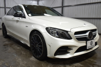 メルセデスベンツ Cクラス C43 4ﾏﾁｯｸ  ﾚｰﾀﾞｰｾｰﾌﾃｨP 後期型 ﾊﾟﾉﾗﾏｻﾝﾙｰﾌ ﾋｰﾀｰ黒本革 ﾃﾞｨｽﾄﾛ BSM Lﾁｪﾝｼﾞ AMGｴｱﾛ ｷｰGO ﾊﾟｰｸﾄﾛ ﾌｯﾄﾄﾗﾝｸ HUD ﾌﾞﾙﾒｽﾀｰS 液晶ﾒｰﾀｰ LEDﾍｯﾄﾞﾗｲﾄ 地ﾃﾞｼﾞﾅﾋﾞ Bｶﾒﾗ 2年保証