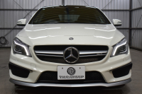 AMG CLAクラス CLA45 4ﾏﾁｯｸ ﾚｰﾀﾞｰｾｰﾌﾃｨP 高出力ｴﾝｼﾞﾝ360馬力 ﾊﾟﾉﾗﾏｻﾝﾙｰﾌ ﾋｰﾀｰ黒革 ﾃﾞｨｽﾄﾛﾆｯｸﾌﾟﾗｽ ﾌﾞﾗｲﾝﾄﾞｽﾎﾟｯﾄ AMGｴｱﾛ18AW 地ﾃﾞｼﾞ ﾊﾞｯｸｶﾒﾗ ﾊﾟｰｸﾄﾛﾆｯｸ 2年保証