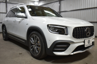 AMG GLB MercedesAMG GLB35 4ﾏﾁｯｸ ｱﾄﾞﾊﾞﾝｽﾄﾞﾊﾟｯｹｰｼﾞ ﾚｰﾀﾞｰｾｰﾌﾃｨP  1ｵ-ﾅ- ｻﾝﾙｰﾌ ﾋｰﾀｰ黒/赤革 対話式ﾅﾋﾞ ﾃﾞｨｽﾄﾛ BSM Lｷｰﾌﾟ AMGｴｱﾛ19AW ｷｰﾚｽGO PTS HUD  地ﾃﾞｼﾞﾅﾋﾞ 360ｶﾒﾗ 新車保証継承可