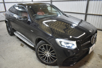 AMG GLCクーペ GLC43 4MATIC ｸｰﾍﾟ ﾚｻﾞｰｴｸｽｸﾙｰｼﾌﾞ ﾚｰﾀﾞｰｾｰﾌﾃｨP 3.0ﾀｰﾎﾞ V6 367馬力  4WD ｶﾞﾗｽｻﾝﾙｰﾌ 全席ﾋｰﾀｰ赤黒革 ﾃﾞｨｽﾄﾛ BSM Lｷｰﾌﾟ AMGｴｱﾛ20AW ｷｰﾚｽGO PTS ｻｲﾄﾞｽﾃｯﾌﾟ ﾌｯﾄｹﾞｰﾄ ﾌﾞﾙﾒｽﾀｰ 地ﾃﾞｼﾞﾅﾋﾞ 360ｶﾒﾗ 2年保証