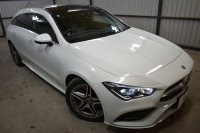 メルセデスベンツ CLAクラス CLA250 4MｼｭｰﾃｨﾝｸﾞB  AMGﾗｲﾝ AMGﾚｻﾞｰｴｸｽｸﾙｰｼﾌﾞ ｱﾄﾞﾊﾞﾝｽﾄﾞ RSP 1ｵｰﾅｰ ﾊﾟﾉﾗﾏｻﾝﾙｰﾌ ﾋｰﾀｰ黒灰革 ACC Lﾁｪﾝｼﾞ AMGｴｱﾛ18AW ｷｰGO HUD 対話式ﾅﾋﾞ 360ｶﾒﾗ 2年保証