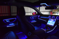 メルセデスベンツ Cクラス C220d ﾜｺﾞﾝ AVG AMGﾗｲﾝ ﾚｻﾞｰｴｸｽｸﾙｰｼﾌﾞ ﾚｰﾀﾞｰSP ISG搭載 ﾋｰﾀｰ黒革 ﾃﾞｨｽﾄﾛ AMGｴｱﾛ18AW ｷｰGO MBUXﾅﾋﾞ360ｶﾒ HUD 2年保証