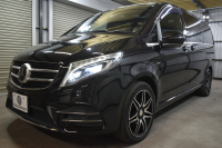 メルセデスベンツ Vクラス V220d ｽﾎﾟｰﾂ ﾛﾝｸﾞ AMGﾗｲﾝ ﾚｰﾀﾞｰP  ﾊﾟﾉﾗﾏｻﾝﾙｰﾌ  ﾌﾞﾙﾒｽﾀｰS ﾋｰﾀｰ黒革 ﾃﾞｨｽﾄﾛ BSM Lｷｰﾌﾟ AMGｴｱﾛ19AW 両側電動ｽﾗｲﾄﾞ 電動Rｹﾞｰﾄ 地ﾃﾞｼﾞ360ｶﾒﾗ 2年保証