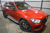 AMG GLC GLC43 4MATIC  ｴｸｽｸﾙｰｼﾌﾞ ﾚｰﾀﾞｰｾｰﾌﾃｨP 後期型 1ｵｰﾅｰ車両 390馬力V6 ﾊﾟﾉﾗﾏｻﾝR MBUXｼｽﾃﾑ ﾋｰﾀｰｸｰﾗｰ革 ﾃﾞｨｽﾄﾛ BSM Lﾁｪﾝｼﾞ AMGｴｱﾛ20AW ｷｰﾚｽGO PTS  HUD  対話式ﾅﾋﾞTV 360ｶﾒ 2年保証