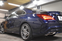 メルセデスベンツ CLAクラス CLA180 ｽﾎﾟｰﾂ AMGﾚｻﾞｰｴｸｽｸﾙｰｼﾌﾞ ﾚｰﾀﾞｰｾｰﾌﾃｨP 後期型  ﾊﾟﾉﾗﾏｻﾝﾙｰﾌ ﾋｰﾀｰ黒革 ﾊｰﾏﾝK ｷｰﾚｽGo ﾃﾞｨｽﾄﾛ Bｽﾎﾟｯﾄ AMGｴｱﾛ18AW LEDﾍｯﾄﾞ PTS 地ﾃﾞｼﾞBｶﾒﾗ 2年保証