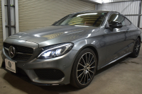 メルセデスベンツ Cクラス C300ｸｰﾍﾟ ｽﾎﾟｰﾂ ﾚｰﾀﾞｰSP（受注生産) ﾋｰﾀｰ赤本革 ﾍｯﾄﾞｱｯﾌﾟﾃﾞｨｽﾌﾟﾚｲ ﾃﾞｨｽﾄﾛ ﾌﾞﾗｲﾝﾄﾞS Lｷｰﾌﾟ AMGｴｱﾛ19AW ｷｰﾚｽGo PTS LEDﾍｯﾄﾞﾗｲﾄ 地ﾃﾞｼﾞBｶﾒﾗ 2年保証