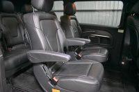 メルセデスベンツ Vクラス V220d ｽﾎﾟｰﾂ ﾛﾝｸﾞ AMGﾗｲﾝ ﾚｰﾀﾞｰP  ﾊﾟﾉﾗﾏｻﾝﾙｰﾌ  ﾌﾞﾙﾒｽﾀｰS ﾋｰﾀｰ黒革 ﾃﾞｨｽﾄﾛ BSM Lｷｰﾌﾟ AMGｴｱﾛ19AW 両側電動ｽﾗｲﾄﾞ 電動Rｹﾞｰﾄ 地ﾃﾞｼﾞ360ｶﾒﾗ 2年保証