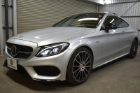 AMG Cクラス C43 4MATIC ｸｰﾍﾟ ﾚｰﾀﾞｰｾｰﾌﾃｨP ﾊﾟﾉﾗﾏｻﾝﾙｰﾌ 革 ﾌﾞﾙﾒｽﾀｰｻｳﾝﾄﾞﾌｯﾄﾄﾗﾝｸ ｴｱﾊﾞﾗﾝｽP HUD AMGｴｱﾛ19AW ﾃﾞｨｽﾄﾛﾆｯｸ ﾌﾞﾗｲﾝﾄﾞｽﾎﾟｯﾄ ﾚｰﾝｷｰﾌﾟ ﾅﾋﾞTV ﾊﾞｯｸｶﾒﾗ ｷｰﾚｽｺﾞｰ 2年保証