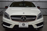 AMG Aクラス A45AMG 4ﾏﾁｯｸ ｴﾃﾞｨｼｮﾝ1 400台限定 ｾｰﾌﾃｨP 360馬力 ﾋｰﾀｰ黒革 AMGﾊﾟﾌｫｰﾏﾝｽｼｰﾄ&ｽﾃｱﾘﾝｸﾞﾃﾞｨｽﾄﾛ 専用ｴｱﾛ 専用ｲﾝﾃﾘｱ AMG19AW 赤ｷｬﾘﾊﾟｰ ﾌﾞﾗｲﾝﾄﾞｽﾎﾟｯﾄ CPA+ 地デジHDDﾅﾋﾞBｶﾒﾗ 2年保証