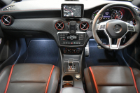 AMG Aクラス A45AMG 4ﾏﾁｯｸ ｴﾃﾞｨｼｮﾝ1 400台限定 ｾｰﾌﾃｨP 360馬力 ﾋｰﾀｰ黒革 AMGﾊﾟﾌｫｰﾏﾝｽｼｰﾄ&ｽﾃｱﾘﾝｸﾞﾃﾞｨｽﾄﾛ 専用ｴｱﾛ 専用ｲﾝﾃﾘｱ AMG19AW 赤ｷｬﾘﾊﾟｰ ﾌﾞﾗｲﾝﾄﾞｽﾎﾟｯﾄ CPA+ 地デジHDDﾅﾋﾞBｶﾒﾗ 2年保証