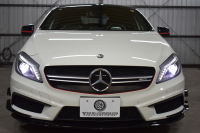 AMG Aクラス A45AMG 4ﾏﾁｯｸ ｴﾃﾞｨｼｮﾝ1 400台限定 ｾｰﾌﾃｨP 360馬力 ﾋｰﾀｰ黒革 AMGﾊﾟﾌｫｰﾏﾝｽｼｰﾄ&ｽﾃｱﾘﾝｸﾞﾃﾞｨｽﾄﾛ 専用ｴｱﾛ 専用ｲﾝﾃﾘｱ AMG19AW 赤ｷｬﾘﾊﾟｰ ﾌﾞﾗｲﾝﾄﾞｽﾎﾟｯﾄ CPA+ 地デジHDDﾅﾋﾞBｶﾒﾗ 2年保証