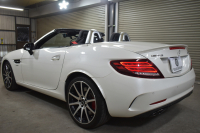 AMG SLC SLC43 ﾚｰﾀﾞｰｾｰﾌﾃｨP 367馬力 9速AT ﾏｼﾞｯｸｽｶｲﾙｰﾌ ﾋｰﾀｰ黒革 ｷｰﾚｽGO PTS AMGｴｱﾛ18AW ﾃﾞｨｽﾄﾛ Bｽﾎﾟｯﾄ LEDﾍｯﾄﾞﾗｲﾄ harman/kardon 地ﾃﾞｼﾞHDDﾅﾋﾞ Bｶﾒﾗ 2年保証