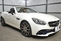AMG SLC SLC43 ﾚｰﾀﾞｰｾｰﾌﾃｨP 367馬力 9速AT ﾏｼﾞｯｸｽｶｲﾙｰﾌ ﾋｰﾀｰ黒革 ｷｰﾚｽGO PTS AMGｴｱﾛ18AW ﾃﾞｨｽﾄﾛ Bｽﾎﾟｯﾄ LEDﾍｯﾄﾞﾗｲﾄ harman/kardon 地ﾃﾞｼﾞHDDﾅﾋﾞ Bｶﾒﾗ 2年保証