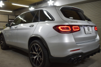 AMG GLC GLC43 4MATIC  ｴｸｽｸﾙｰｼﾌﾞ ﾚｰﾀﾞｰｾｰﾌﾃｨP 後期型  390馬力V6 ﾊﾟﾉﾗﾏｻﾝﾙｰﾌ MBUXｼｽﾃﾑ ﾋｰﾀｰ赤黒革 ﾃﾞｨｽﾄﾛ BSM Lﾁｪﾝｼﾞ AMGｴｱﾛ20AW ｷｰﾚｽGO PTS  HUD  対話式ﾅﾋﾞTV 360ｶﾒ 2年保証
