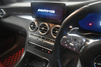 AMG GLC GLC43 4MATIC  ｴｸｽｸﾙｰｼﾌﾞ ﾚｰﾀﾞｰｾｰﾌﾃｨP 後期型  390馬力V6 ﾊﾟﾉﾗﾏｻﾝﾙｰﾌ MBUXｼｽﾃﾑ ﾋｰﾀｰ赤黒革 ﾃﾞｨｽﾄﾛ BSM Lﾁｪﾝｼﾞ AMGｴｱﾛ20AW ｷｰﾚｽGO PTS  HUD  対話式ﾅﾋﾞTV 360ｶﾒ 2年保証