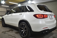 AMG GLC GLC43 4MATIC  ｴｸｽｸﾙｰｼﾌﾞ ﾚｰﾀﾞｰｾｰﾌﾃｨP 後期型  390馬力V6 ﾊﾟﾉﾗﾏｻﾝﾙｰﾌ MBUXｼｽﾃﾑ ﾋｰﾀｰ赤黒革 ﾃﾞｨｽﾄﾛ BSM Lﾁｪﾝｼﾞ AMGｴｱﾛ20AW ｷｰﾚｽGO PTS  HUD  対話式ﾅﾋﾞTV 360ｶﾒ 2年保証