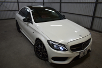 AMG Cクラス C43 4M ｴｸｽｸﾙｰｼﾌﾞP ﾚｰﾀﾞｰｾｰﾌﾃｨP ﾊﾟﾉﾗﾏｻﾝﾙｰﾌ 革 ﾌﾞﾙﾒｽﾀｰｻｳﾝﾄﾞ ﾌｯﾄﾄﾗﾝｸ ｴｱﾊﾞﾗﾝｽP ｴｱﾛ19AW ﾃﾞｨｽﾄﾛﾆｯｸ ﾌﾞﾗｲﾝﾄﾞｽﾎﾟｯﾄ ﾚｰﾝｷｰﾌﾟ ﾅﾋﾞTV ﾊﾞｯｸｶﾒﾗ ｷｰﾚｽｺﾞｰ 2年保証