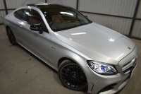 AMG Cクラス C43 4M ｸｰﾍﾟ ﾚｰﾀﾞｰSP 後期型 390馬力 MEｺﾈｸﾄ ﾊﾟﾉﾗﾏｻﾝﾙｰﾌ ﾋｰﾀｰ赤本革 ﾃﾞｨｽﾄﾛ BSM Lﾁｪﾝｼﾞ AMGｴｱﾛ19AW PTS ﾌｯﾄﾄﾗﾝｸ HUD ﾌﾞﾙﾒｽﾀｰ 液晶ﾒｰﾀｰ 地ﾃﾞｼﾞBｶﾒ 2年保証