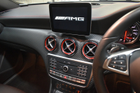 AMG Aクラス A45 4ﾏﾁｯｸ ﾚｰﾀﾞｰSP 後期型 381馬力 4WD AMG7速DCT ﾊﾟﾉﾗﾏｻﾝﾙｰﾌ ﾋｰﾀｰ黒革 ﾃﾞｨｽﾄﾛ Bｽﾎﾟｯﾄ Lｷｰﾌﾟ AMGｴｱﾛ18AW ｷｰﾚｽGO ﾊﾟｰｸﾄﾛ 8ｲﾝﾁﾓﾆﾀｰ 地ﾃﾞｼﾞHDDBﾅﾋﾞBｶﾒﾗ 2年保証